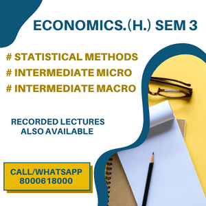 Economic. (H) SEM-3 Course Details Image