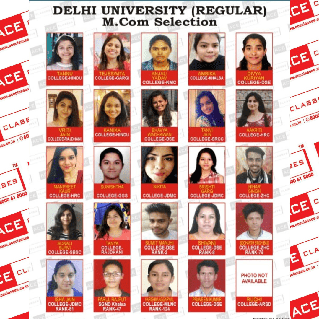 Delhi University ( Regular) M.com selection Student's picture